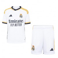 Camisa de time de futebol Real Madrid Replicas 1º Equipamento Infantil 2023-24 Manga Curta (+ Calças curtas)